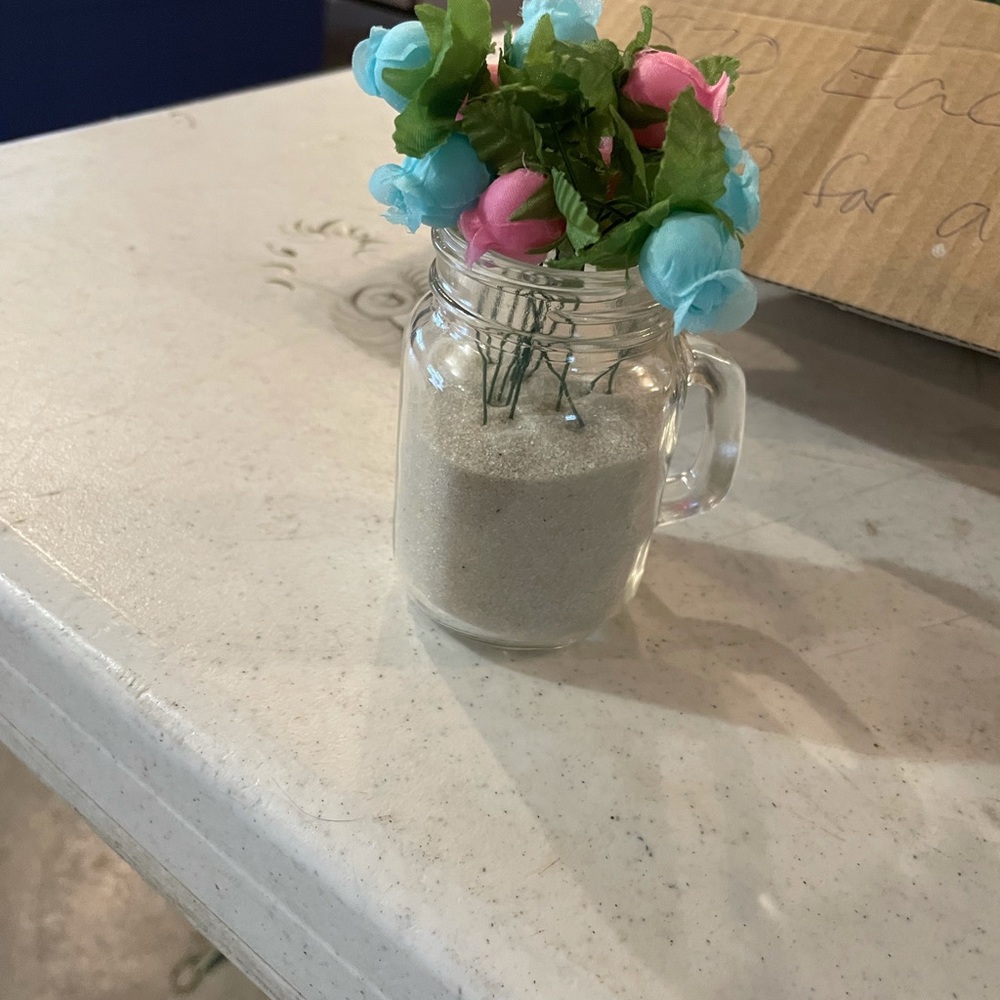 Mason Jar Wedding Flowers